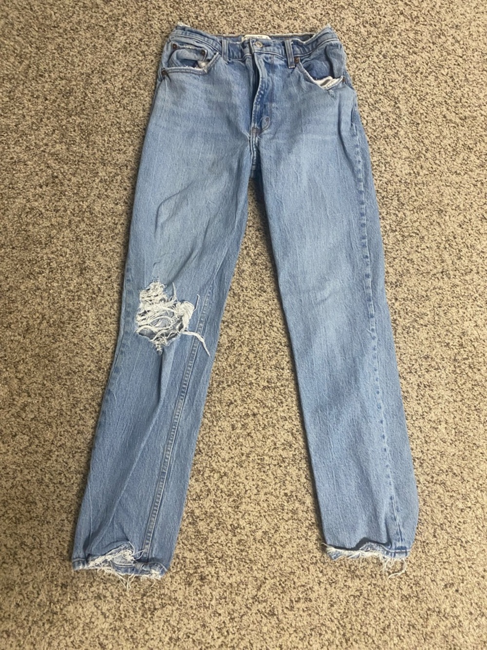 Abercrombie Blue High Rise Jeans